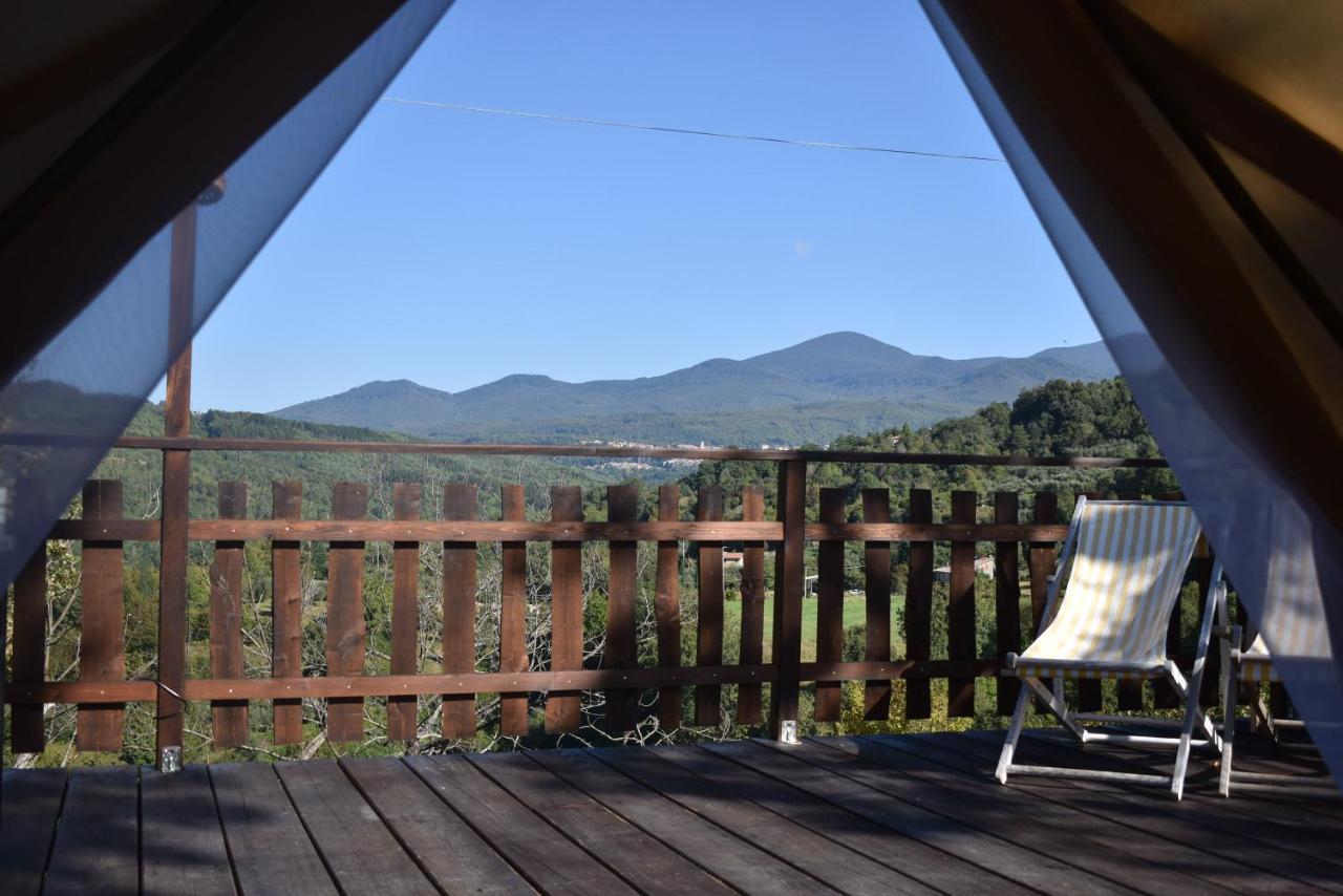 Podere Di Maggio - Glamping Tent 3 Santa Fiora Kültér fotó
